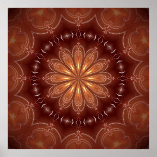 Poster Mandala Indian Power 2