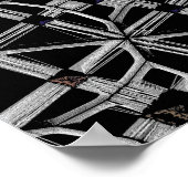 Poster Mandala industriel (Coin)