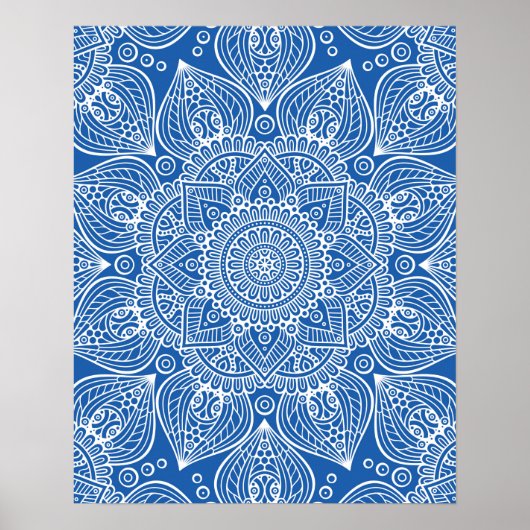 Poster Mandala Luxe 36 (Devant)
