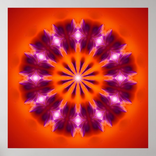 Poster Mandala Mana'o'i'o (Devant)