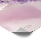 Poster Mandala mystique violet | Astrologie de rêve (Coin)