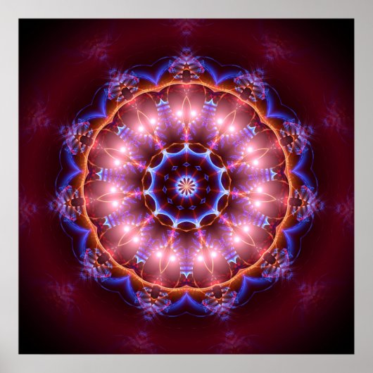 Poster Mandala 'Owela 1 (Devant)