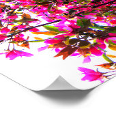 Poster Mandala Panoramique rose (Coin)