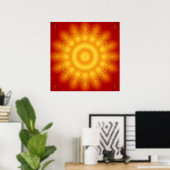 Poster Mandala Pure Energy 1 (Bureau à domicile)
