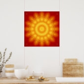Poster Mandala Pure Energy 1 (Cuisine)