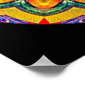 Poster "Mandala Quilt" Crystal Mandala (Coin)