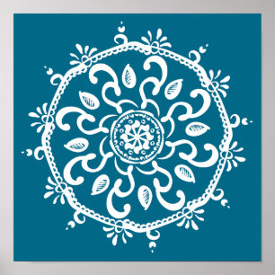 Poster Mandala Tidepool