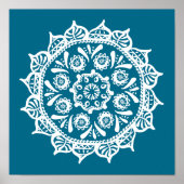 Poster Mandala Tidepool (Devant)