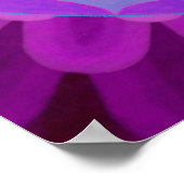 Poster Mandala violet (Coin)