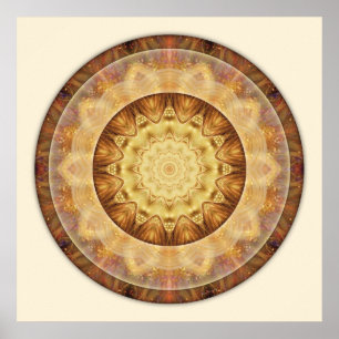 Poster Mandalas du Coeur de la Paix, No 10