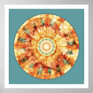 Poster Mandalas du Coeur de la Vérité : No 7