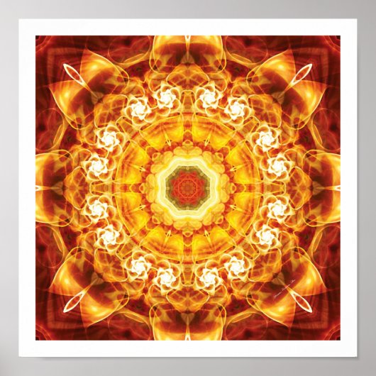 Poster Mandalas from the Depth of Love 5 Imprimer (Devant)