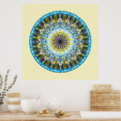 Poster Mandalas from the Heart of Transformation, no 8 (Cuisine)