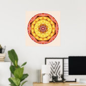 Poster Mandalas of Deep Trust, No 7 (Bureau à domicile)