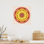 Poster Mandalas of Deep Trust, No 7 (Cuisine)