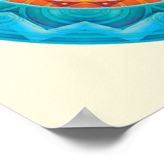 Poster Mandalas of Deep Trust, No 8 (Coin)