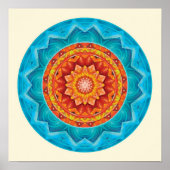 Poster Mandalas of Deep Trust, No 8 (Devant)