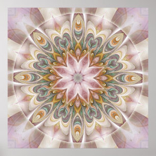 Poster Mandalas pendant des périodes d'affiche de la
