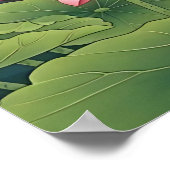 Poster Mandarin Canards Feng Shui Peinture - Amour & Harm (Coin)