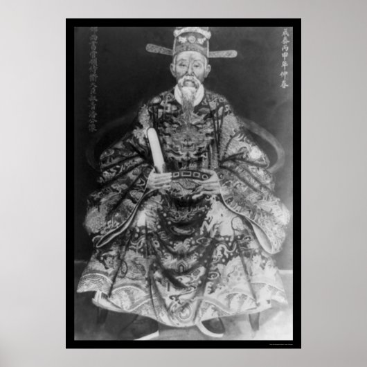 Poster Mandarin Saigon Vietnam 1910 (Devant)