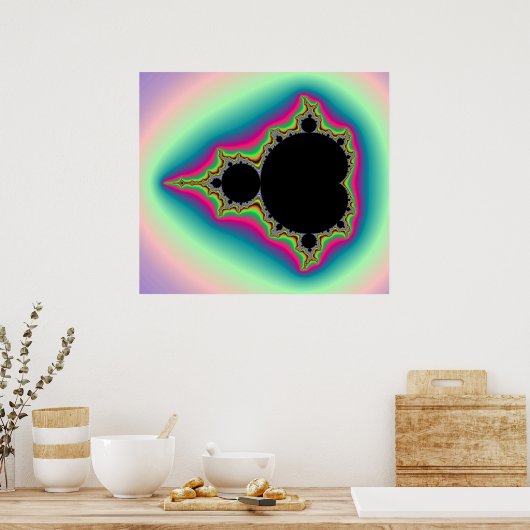 Poster Mandelbrot (Cuisine)