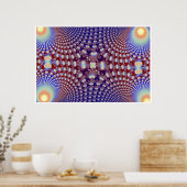 Poster Mandelbrot #1 (Cuisine)