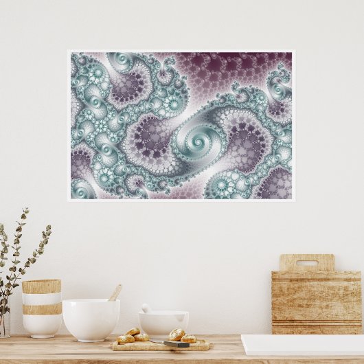 Poster Mandelbrot #4 (Cuisine)