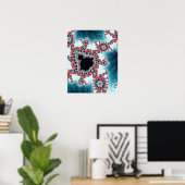 Poster Mandelbrot 7 (Bureau à domicile)