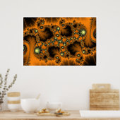 Poster Mandelbrot #9 (Cuisine)