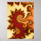 Poster Mandelbrot Fractal (Devant)