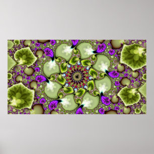 Poster Mandelbrot Fractal Zoom