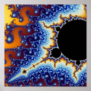 Poster Mandelbrot Fractal Zoom