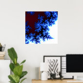 Poster Mandelbrot Fractal Zoom 2 (Bureau à domicile)