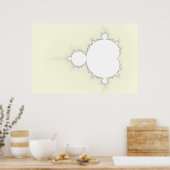 Poster Mandelbrot Set 09 - Fractal (Cuisine)