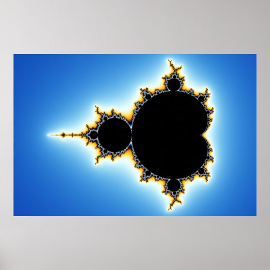 Poster Mandelbrot Set 78x52 (Devant)