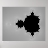 Poster Mandelbrot Set Fractal Shape (Devant)