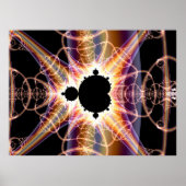 Poster Mandelbrot : translucide (Devant)