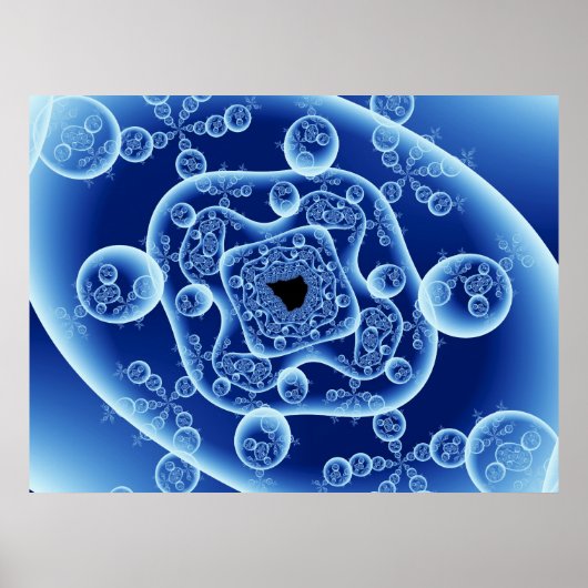 Poster Mandelbubbles 2 (Devant)