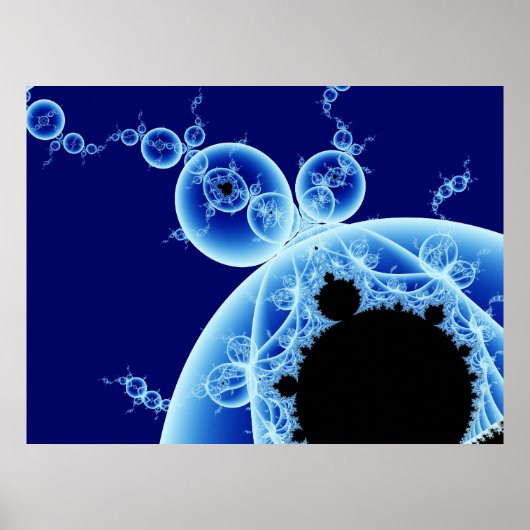 Poster Mandelbubbles 4 (Devant)