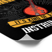 Poster Mandolin Mandoliniste 1 (Coin)