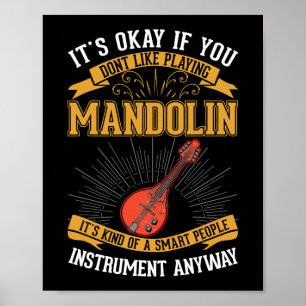 Poster Mandolin Mandoliniste 1