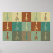 Poster Mandolin Pop Art (Devant)