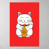 Poster Maneki Neko (Devant)