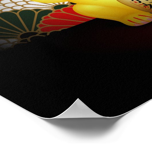 Poster Maneki Neko (Coin)