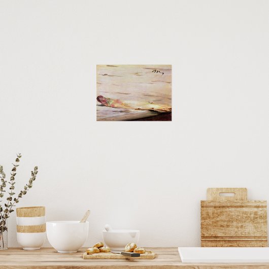 Poster Manet | Asperges, 1880 (Cuisine)