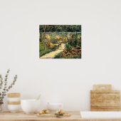 Poster Manet - Banc (Mon jardin), 1881 (Cuisine)