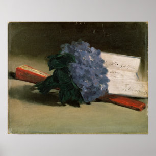 Poster Manet   Bouquet de Violets, 1872