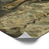 Poster Manet - Dame aux Éventails, (Nina De Callais) (Coin)