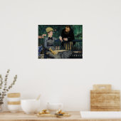 Poster Manet - Dans la serre - HQ (Cuisine)