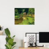 Poster Manet | Dans un parc (Bureau à domicile)